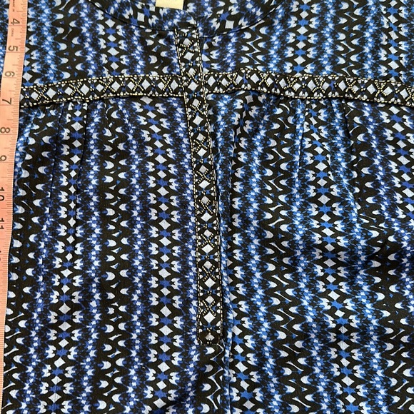 NWT Catherin’s size 2x LS Blue and Black Blouse - Picture 10 of 10